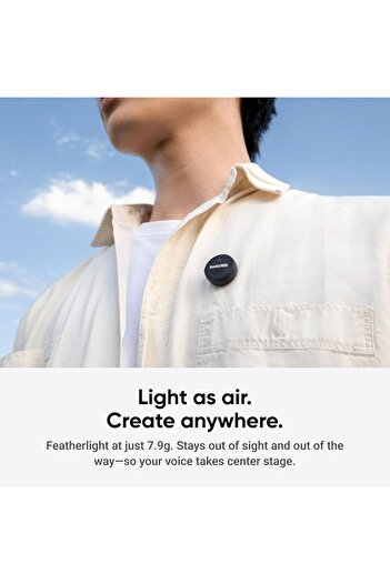 Insta360 Mic Air x5 x4 uyumlu (2yıl resmi distribütör garantili)