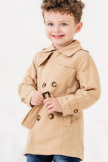 Verscon Girls & Boys Belted Trench Coat 3 - 8 Years