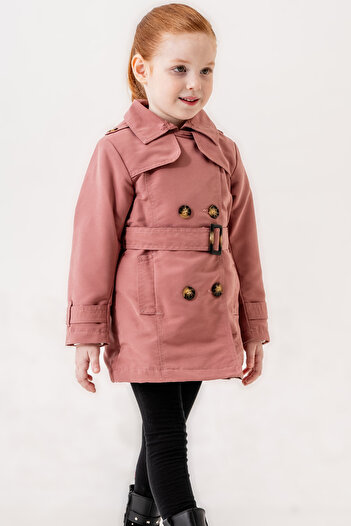 Verscon Girls & Boys Belted Trench Coat 3 - 8 Years