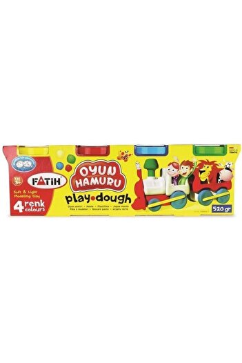Fatih (4X130=520GR) 4 Colors Play Dough
