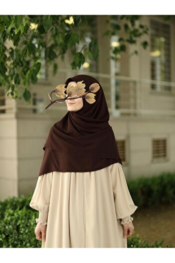FRESCO SCARFS Hijab Hijab Medina Silk Scarf Bitter Brown