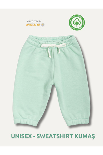 Zuppers Cotton Sweatpants - (Age 0-4) - Mint