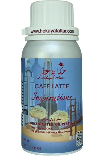 Hekayat Attar CAFE LATTE 100ML CONCENTRATED PERFUME OIL | INSPIRATIONS