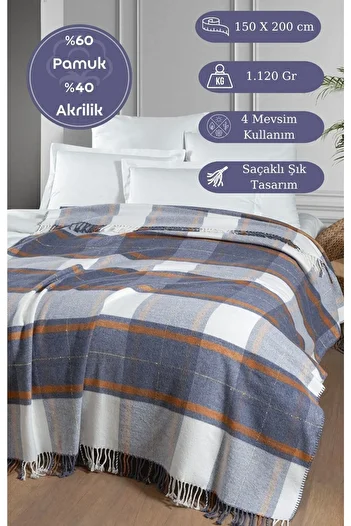 Karna Home Cotton Tv Knee Blanket Alen