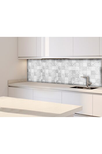 DECOMALL 7 Code YAPIŞKANLI DESENLİ FOLYO DUVAR DOLAP MUTFAK TEZGAH ARASI FOLYO KAPLAMA(50x100cm)