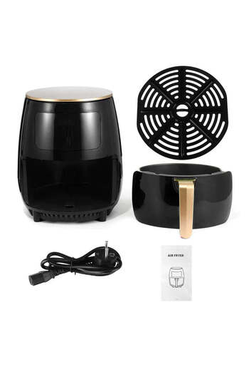 Promagg Air Fryer with 6L Capacity 2400W, Touch LCD, Oil-Free, Healthy Cooking