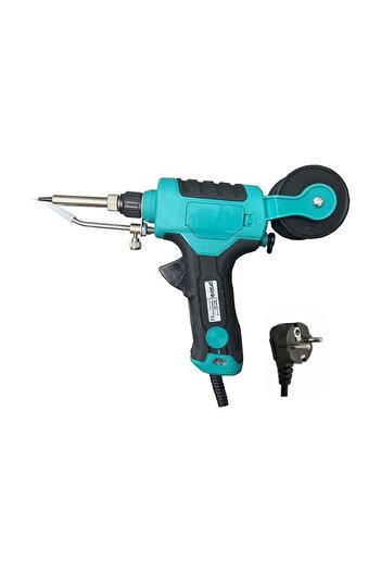 Genel Markalar PJ-041 220v 60w Tabanca Havya Ledli Düz Uç Lehim Makaralı