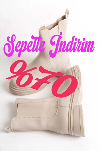 SH SİLVER MODA Γυναικείες Μπότες Thermo Αντιολισθητική Πλαϊνή Ελαστική Σόλα Ραμμένη Αδιάβροχη