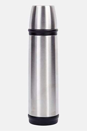 emsa Captain Vacuum Flask Stainless Steel, Black/Silver