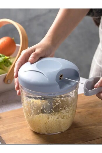 Multiamo 5-Blade Stringed Handheld Rondosu Large Size Onion Vegetable Chopper