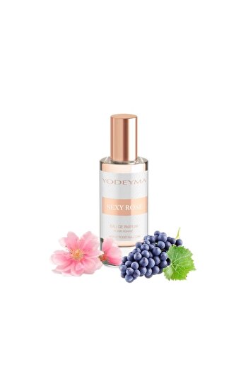 Yodeyma Sexy Rose Eau de Parfum for Women, 15 ml