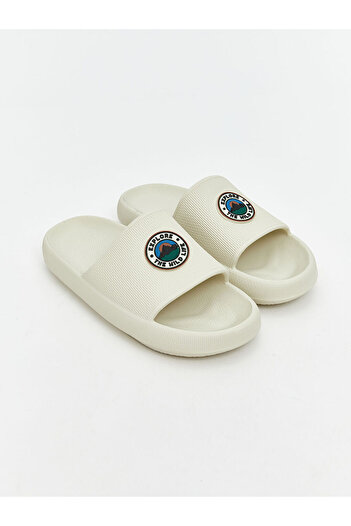 LC Waikiki Single Striped Printed Men's Slippers