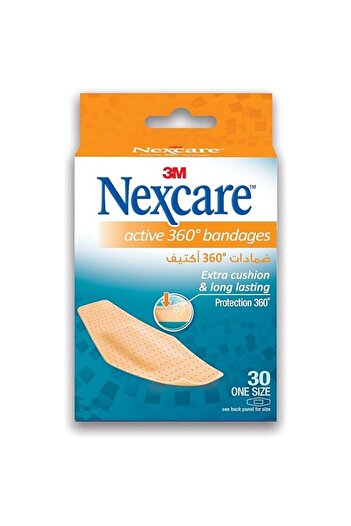 3M Nexcare 572-30DP Active Bandage – 30 Pieces