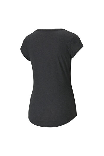 Puma Womens Performance Heather Cat Training Tee - Gray