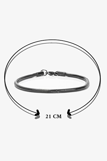 Getto Deri Worm-X Steel Bracelet