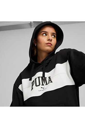 Puma Womens SQUAD Hoodie - Black