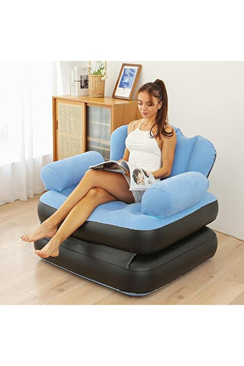 Generic Inflatable Multifunctional Sofa – Compact, Foldable Lounge for Indoor & Outdoor Use