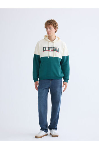 LC Waikiki Create Your Style from Uzg Store |   Long Sleeve Printed Men's Hoodie