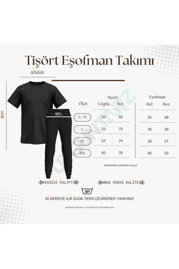uyguntarz Σετ φόρμας Unisex Los Angeles με στάμπα