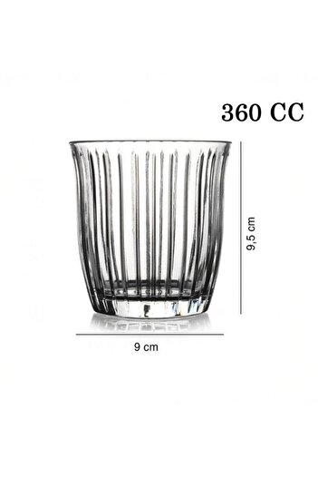 Paşabahçe 520334 Joy Cam 4-Piece 360Cc Water Soft Drink Whiskey Glass Set
