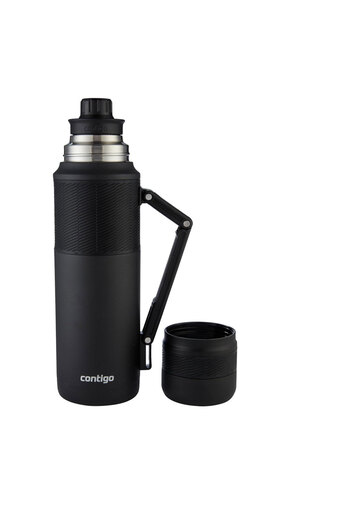 Contigo Thermal Bottle 1200 ml with Folding Handle, Stainless Steel Insulated Bottle.