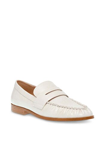 Steve Madden Womens Gala Loafers Beige Loafers & Moccasins