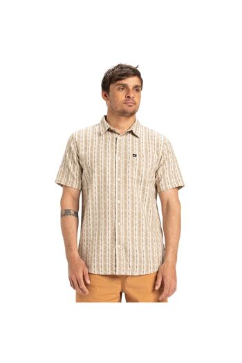 Quiksilver Street Way Ss Men's Short Sleeve Organic Cotton Shirt – Colorful Eqywt04608