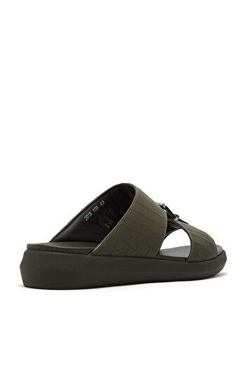 Steve Madden Mens 2015-109 Green Arabic Sandals