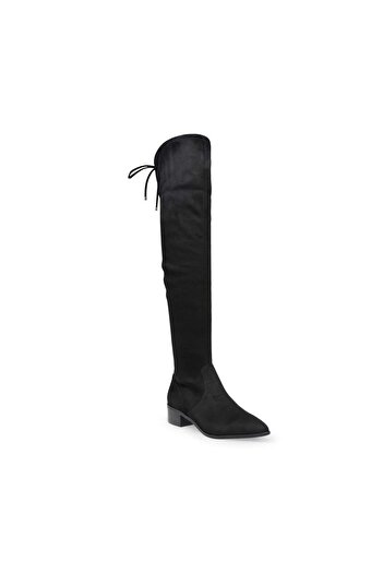 Steve Madden Womens Archey Black Boots