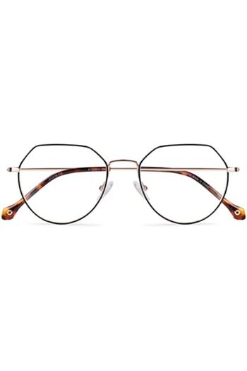 Baytion Blue Light Blocking Glasses, Polygonal Computer Game Glasses for Women, Fashionable Computer