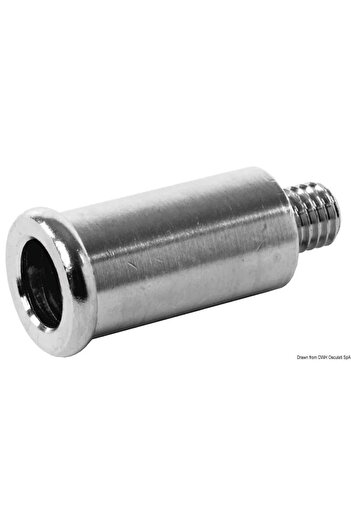 OSCULATI Mercury/Mariner 4/5 HP Outboard Motor Power Socket, Cast Brass, for Washing