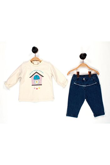 Kidaxi Girls Sweatshirt Pants Set 3-6/6-9/9-12/18-24 Months