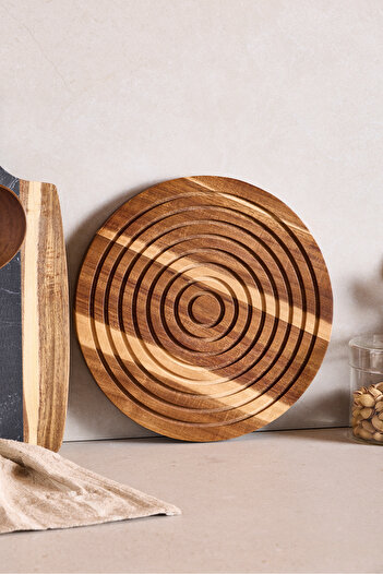Perotti Acacia Presentation Board 28 cm