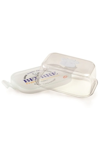 Snips Farm Butter Keeper with Tray & Transparent Cover – Made in Italy