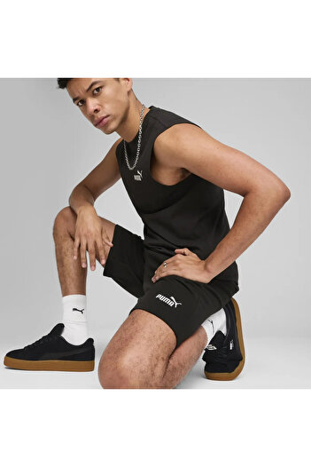 Puma Ess No. 1 Logo Shorts Black Men's Shorts