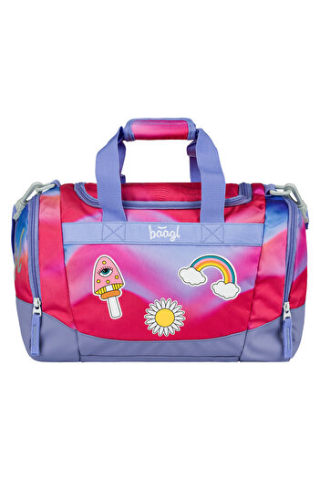 Baagl Kids sport bag Rainbow Red