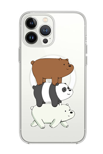 Theodor Case for iPhone 14 Pro Max 6.7-inch Compatible with MagSafe, Shockproof Phone Bumper Cover Three P&a
