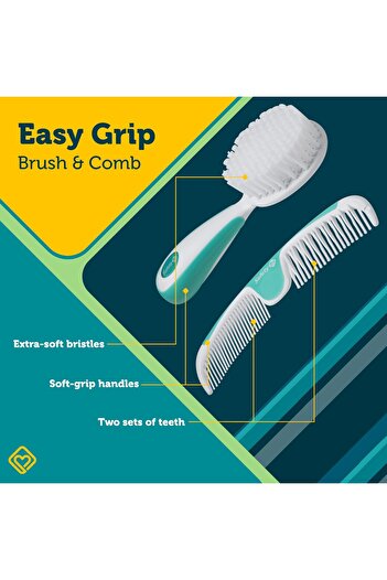 erorex Easy Grip Brush And Comb Colors May Vary