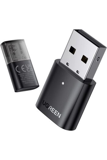 erorex Bluetooth 5.0 Adapter Pc, Plug Play Dongle Usb Bluetooth Receiver & Transmitter Windows 11/10/8.1,