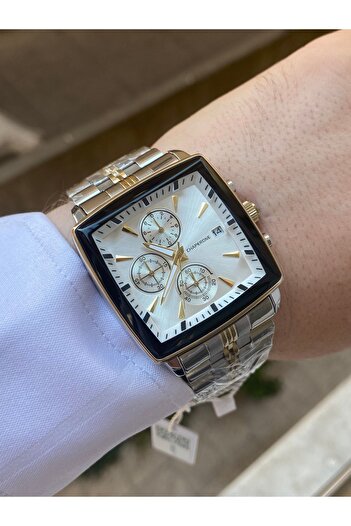 Reward Chaperone Men's Wrist Watch Waterproof Square Model Bracelet Gift
