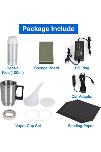 erorex Headlight Repair Kit, Automobile Headlight Restoration Kits, Car Headlight Polish Repair Tool,