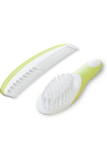 erorex Ergonomic Infant Brush Comb Set Grooming Set For Baby/Kids Multi Color