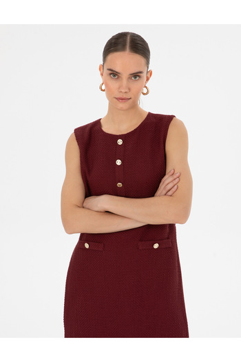 Pierre Cardin Cherry A-Line Woven Dress 50313272-Vr223