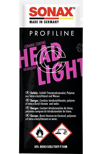 erorex Profiline Headlight Coating - Ceramic Long Term Sealant Prevents Headlights Bleaching Out Through