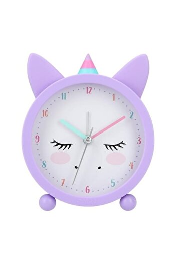 MASHASHOP Alarm Clock, Unicorn Model, Light Purple