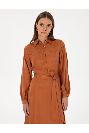 Pierre Cardin Tarçın Comfort Fit Dokuma Elbise 50313239-VR191