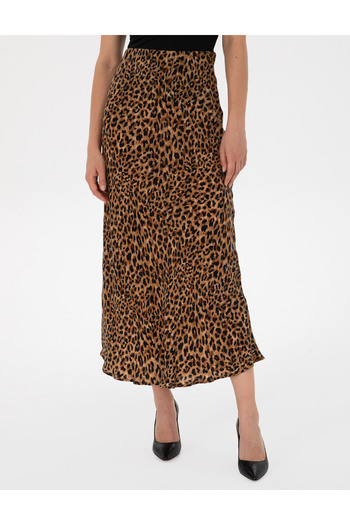 Pierre Cardin Camel A-Line Woven Skirt 50313694-Vr015