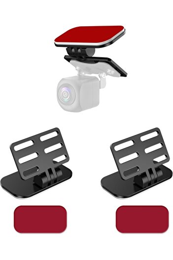 erorex Universal Adhesive Backup Camera Mount – Strong Sticky Rear Windshield Dash Cam Holder, Compatible