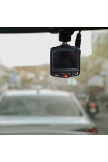 erorex Car Driving Recorder, Clear Image Car Dashcam Long Standby Shaking Proof For Vehicle (Black)