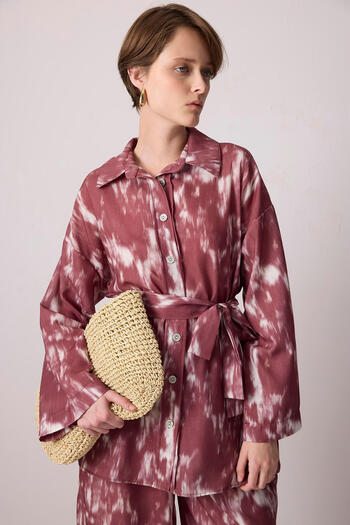 Touché Privé PATTERNED SHIRT PANT SET